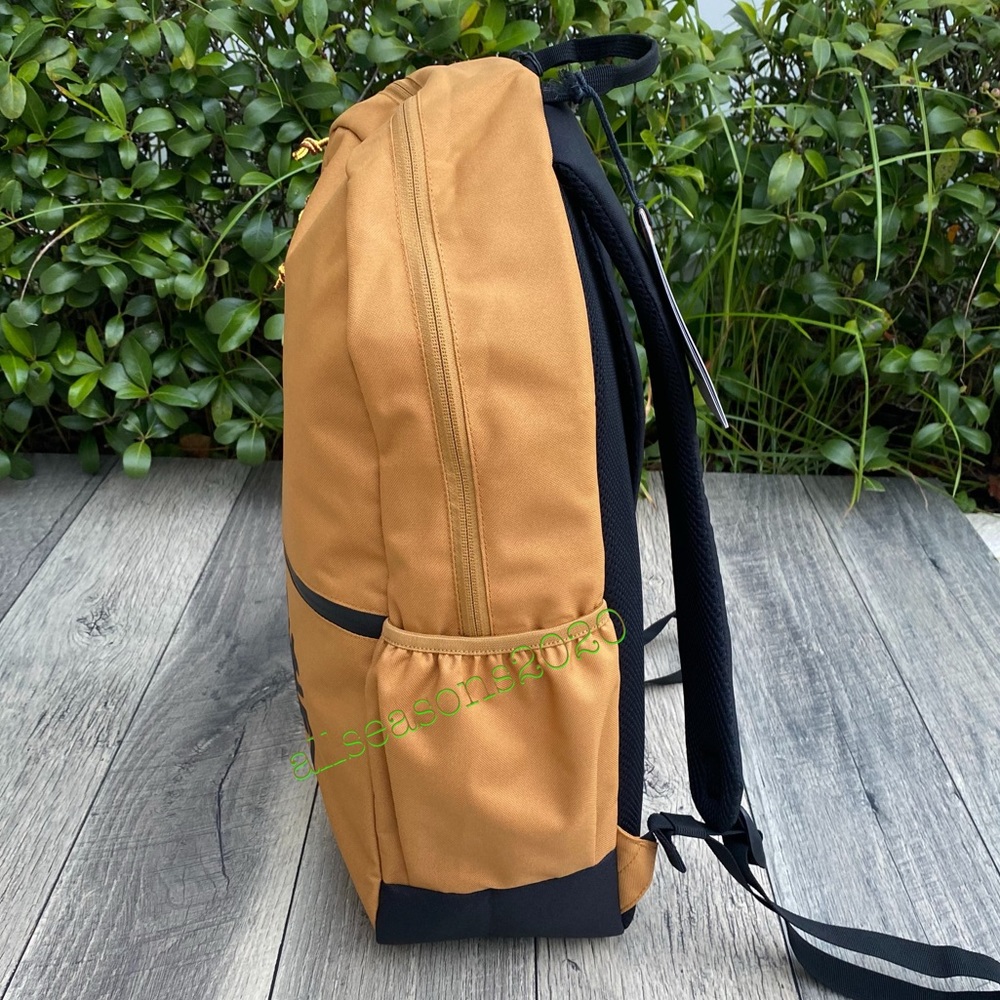 Timberland Women’s Backpack Wheat Tan Big Logo - Picture 6 of 12